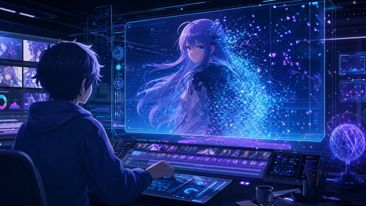 高清3D动漫-AI动漫剪辑教程